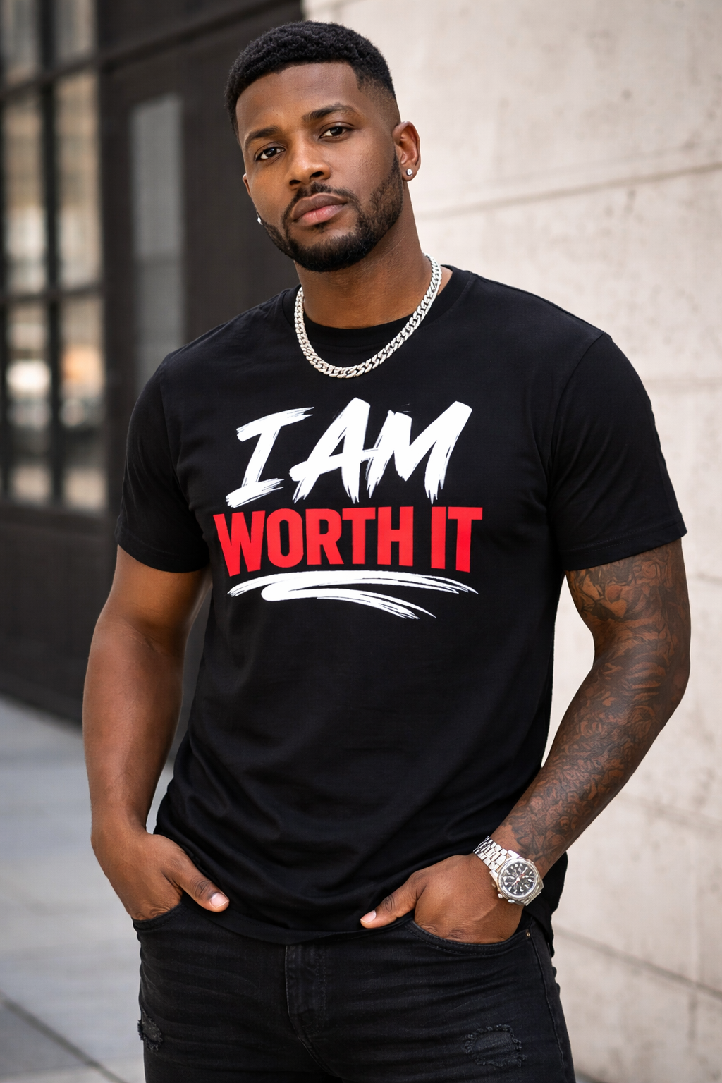 I Am Worth It Men Tee
